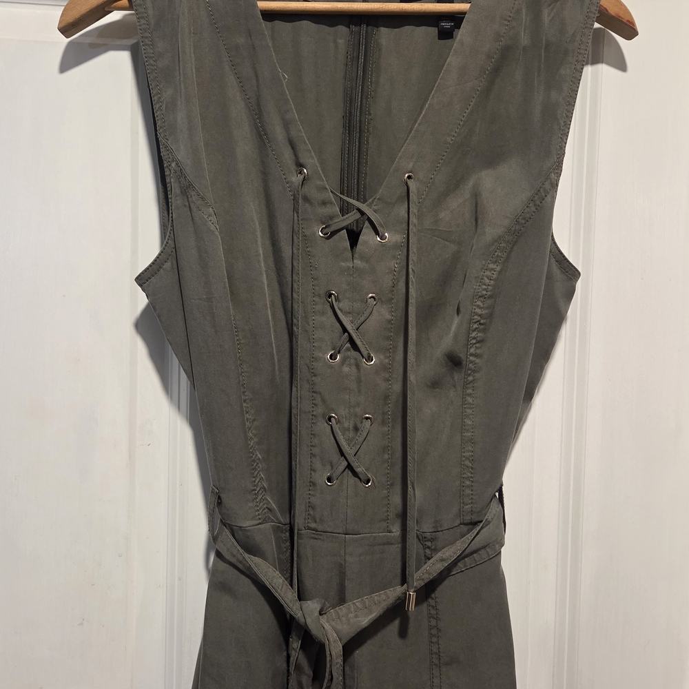 White House Black Market Khaki Dress